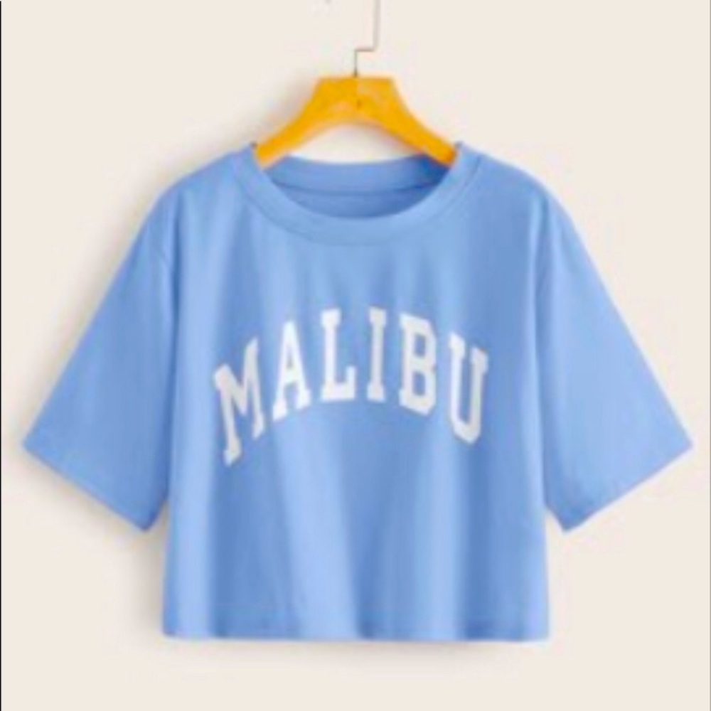 Malibu Graphic Blue Tee